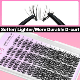 VEYESBEAUTY Newbie Five-Second Lashes for quick enhancement.