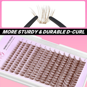 VEYESBEAUTY Soft Lightweight Handmade Lashes for comfortable wear.