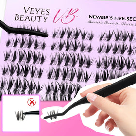 VEYESBEAUTY Waterproof lash sealant improves wear time.