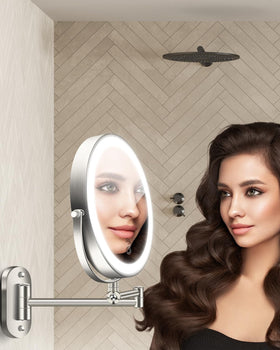 VFD 360-degree rotation lets you angle the mirror as needed.