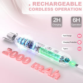 VFD e-file showing five speed settings for versatile nail care