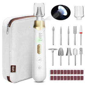 VFD electric nail file cordless design for seamless on-the-go nail care.