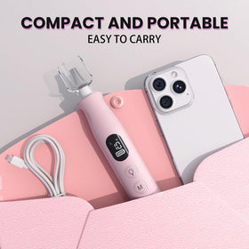 VFD professional manicure-pedicure kit provides salon-like results at home.