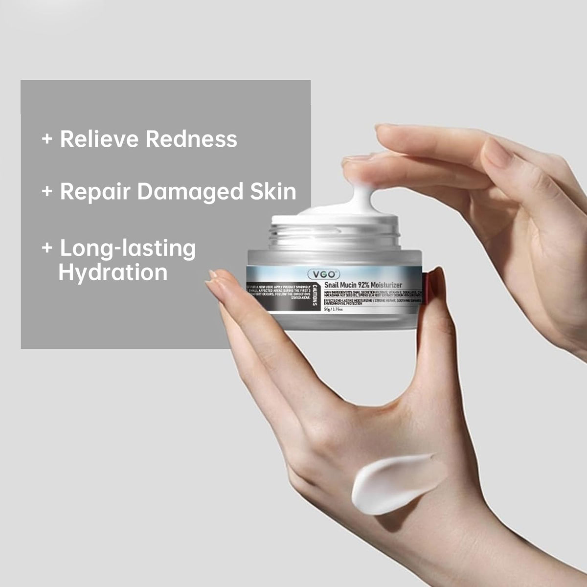 VGO cleanser formula features amino acid surfactants that respect skin pH