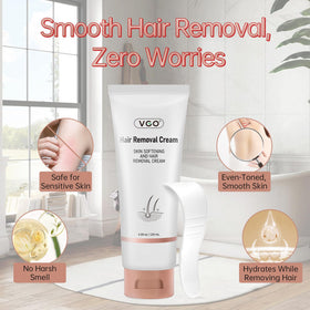 Close-up of VGO ingredients featuring plant extracts and bisabolol.