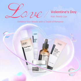 VGO Skin Care Set skin texture close-up showing hydrated pores