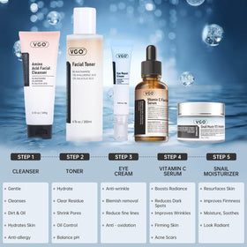 VGO Snail Mucin Moisturizer tub locks in moisture