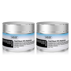 VGO snail mucin moisturizer 2pack front view for daily hydration and gentle care.