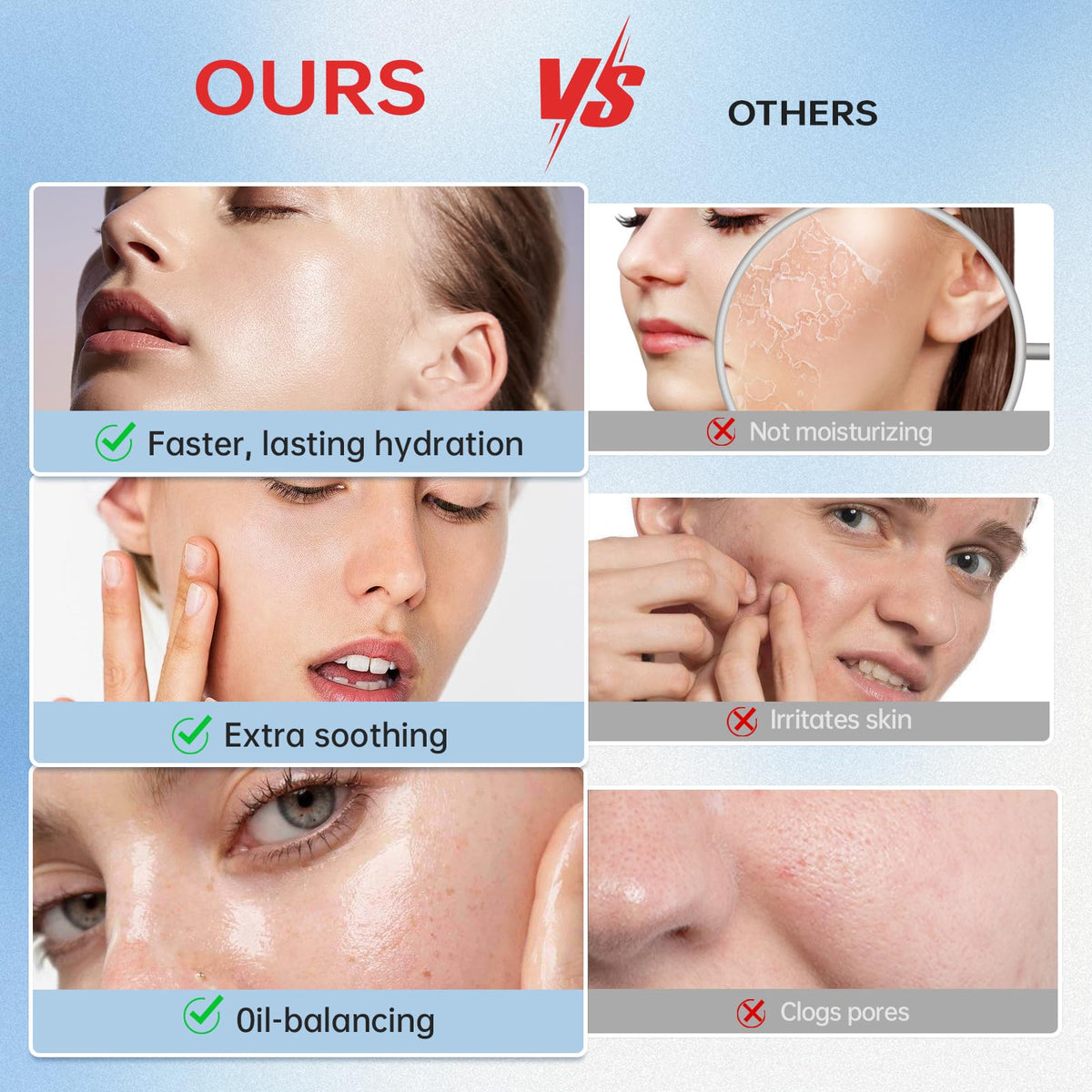 VGO hydration film forms breathable barrier to lock in moisture without clogging pores.