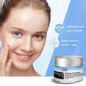 VGO 2pack box and tubes details showcasing product design and suitability for all skin types.