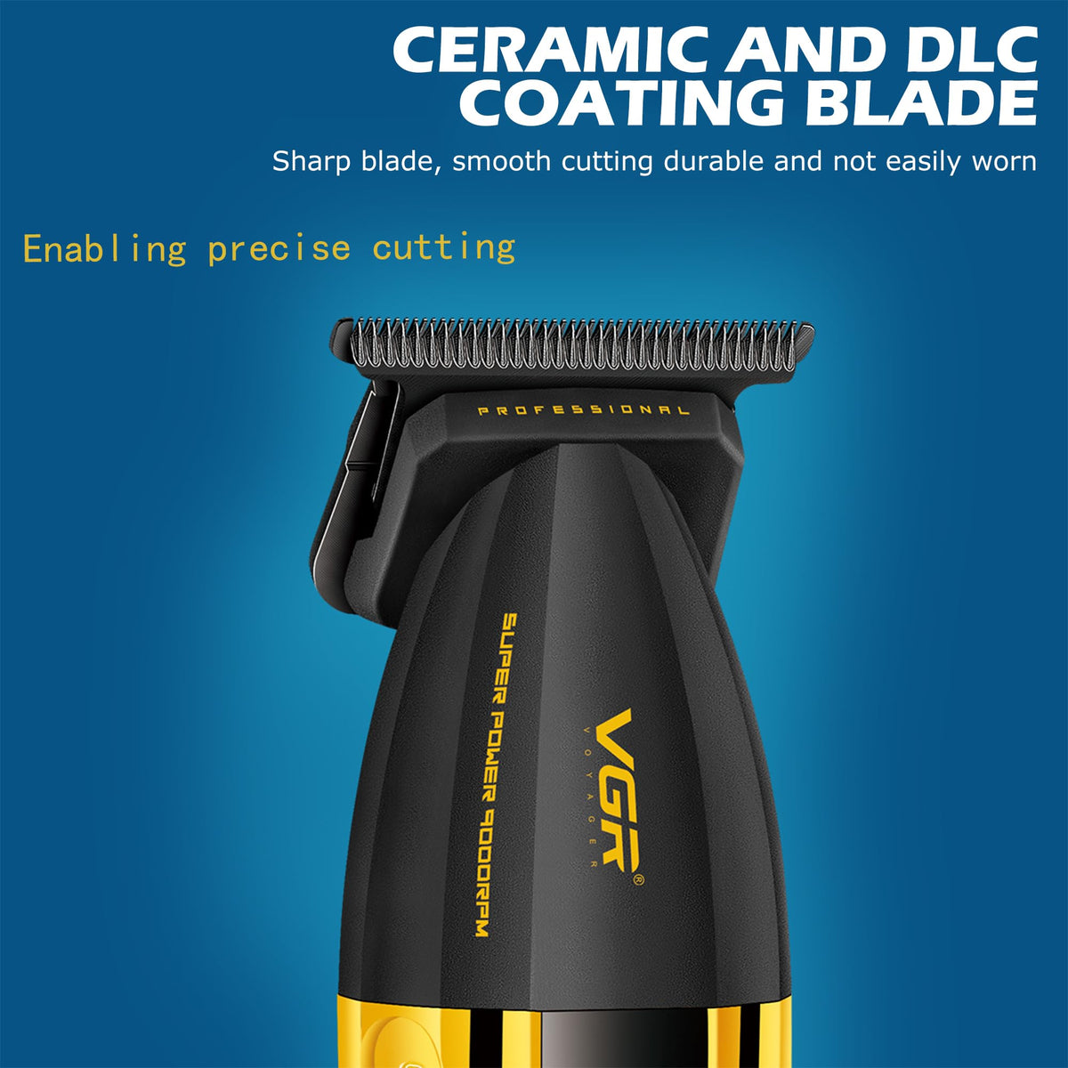 VGR 285T cordless clipping with USB charging for on-the-go grooming.