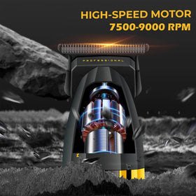 VGR 285T LED display highlights battery life at a glance.