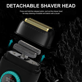 VGR 378 titanium foils are hypoallergenic for sensitive skin.