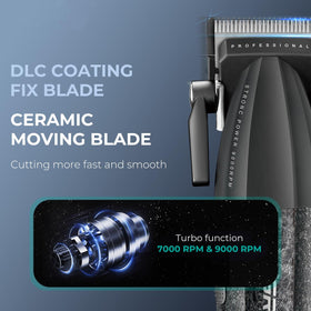 VGR 640 DLC ceramic blade close-up showing sharp, durable cutting performance