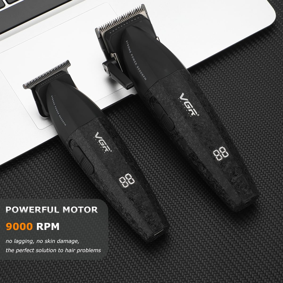 VGR 640 guide combs and attachments enable versatile fades