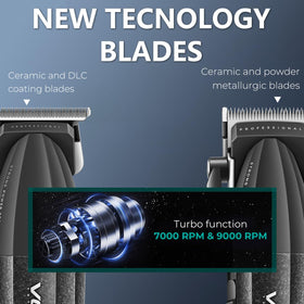 VGR 640S3 clipper with six guards for versatile lengths.