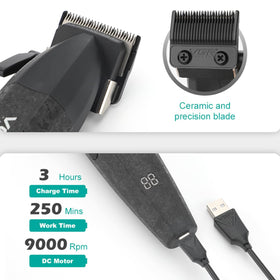 VGR 640S3 trimmer guards cover 1 to 3 mm trimming.