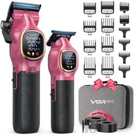 VGRPRO professional hair clippers front view for precise at-home grooming.
