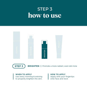 Hand applying VI DERM concentrate to skin for smooth absorption