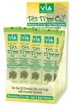 Via Natural Tea Tree Oil Moisturizing Oil—hair, scalp, body hydration