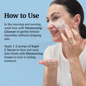 Vibriance bundle moisturizing cream jar delivering lightweight hydration.