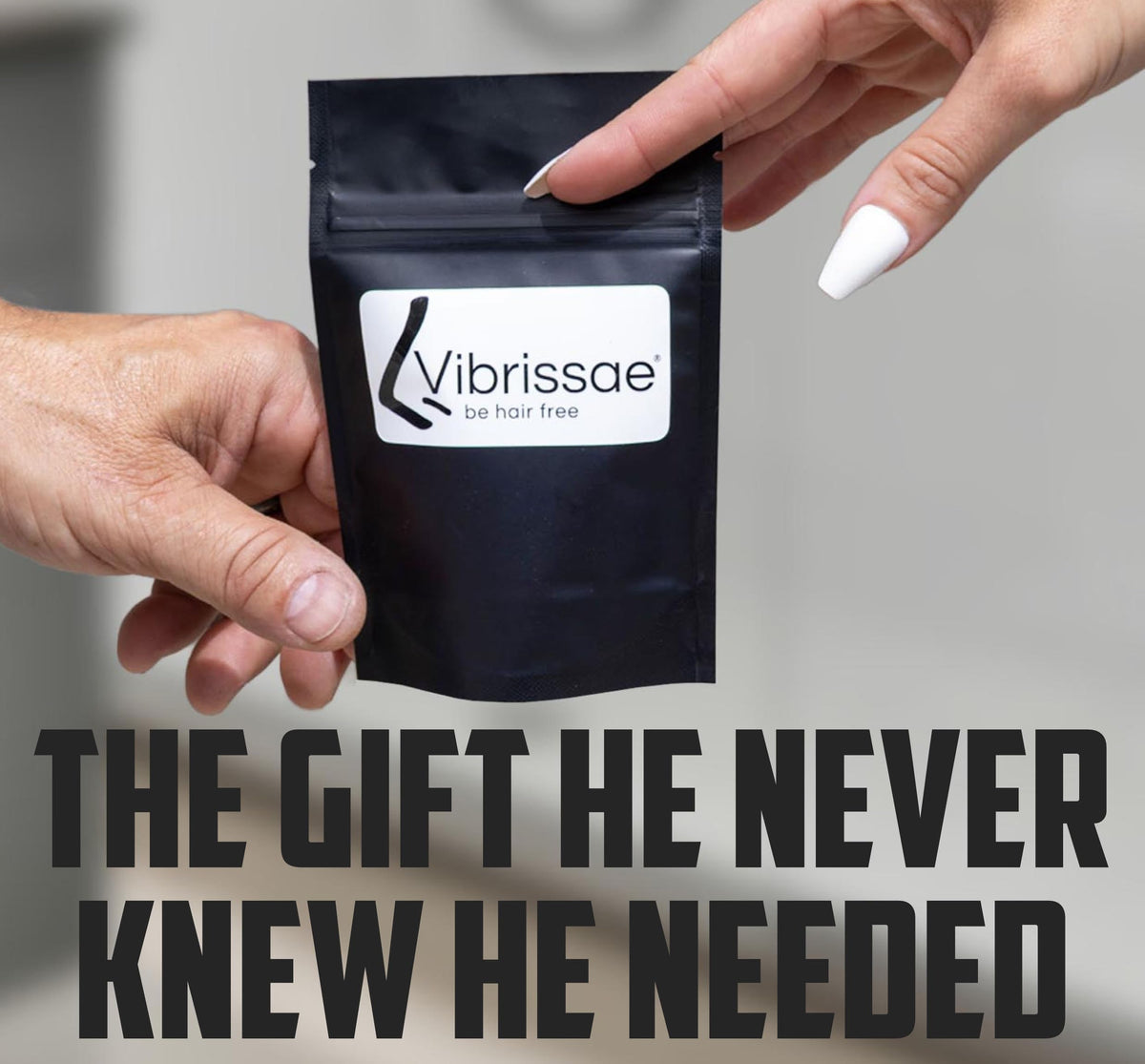 Vibrissae leak-prevention design keeps facial hair clean during waxing
