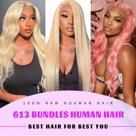 VICYAO 613 hair bundle ready for dyeing and styling options
