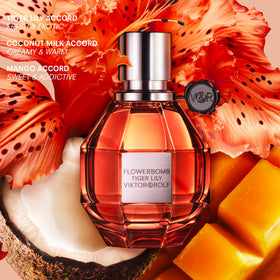 Victor&Rolf Tiger Lily packaging conveys warm exotic charm for special occasions