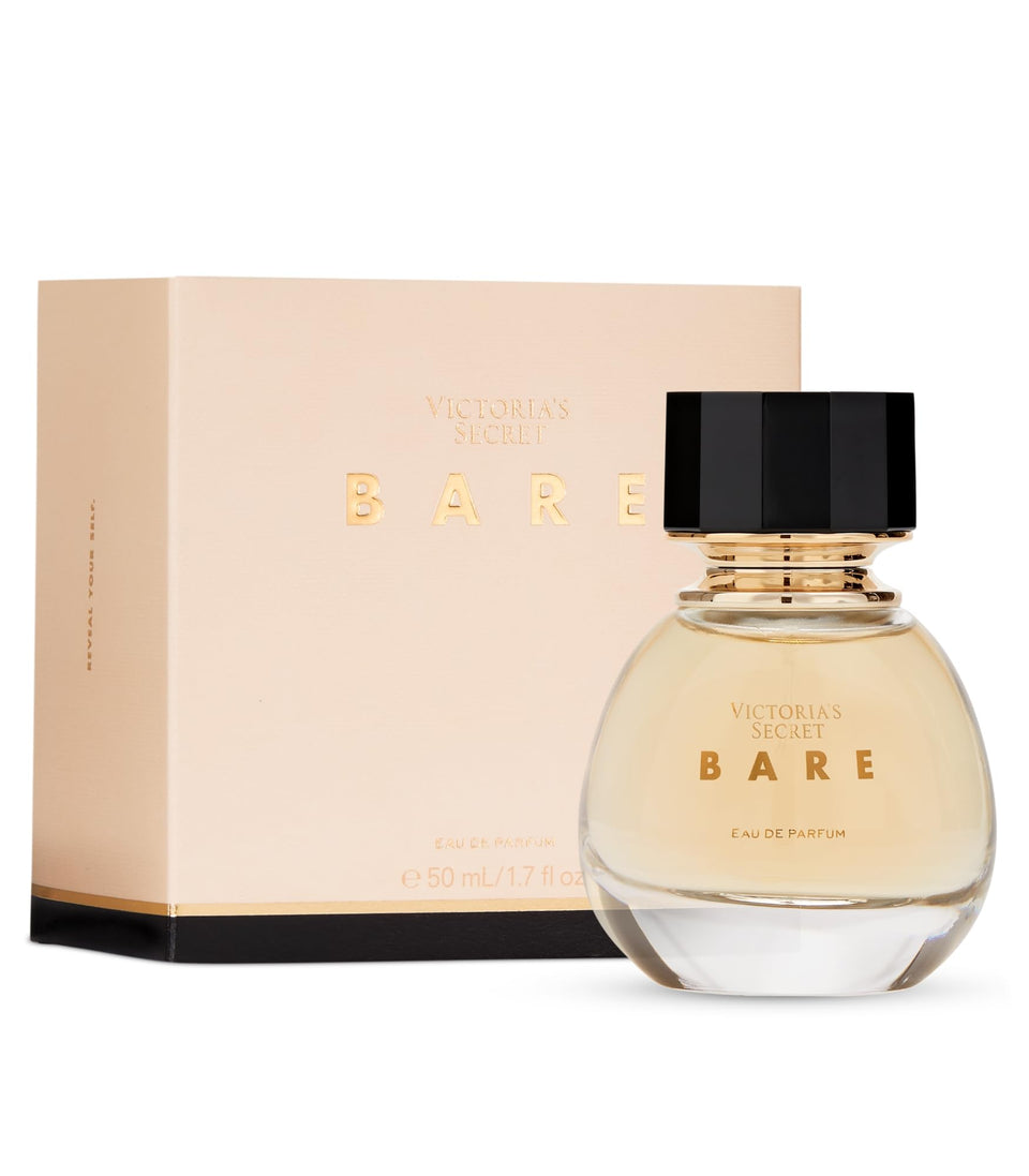 Victoria's Secret Bare EDP bottle front view shows woody floral profile for daily wear.