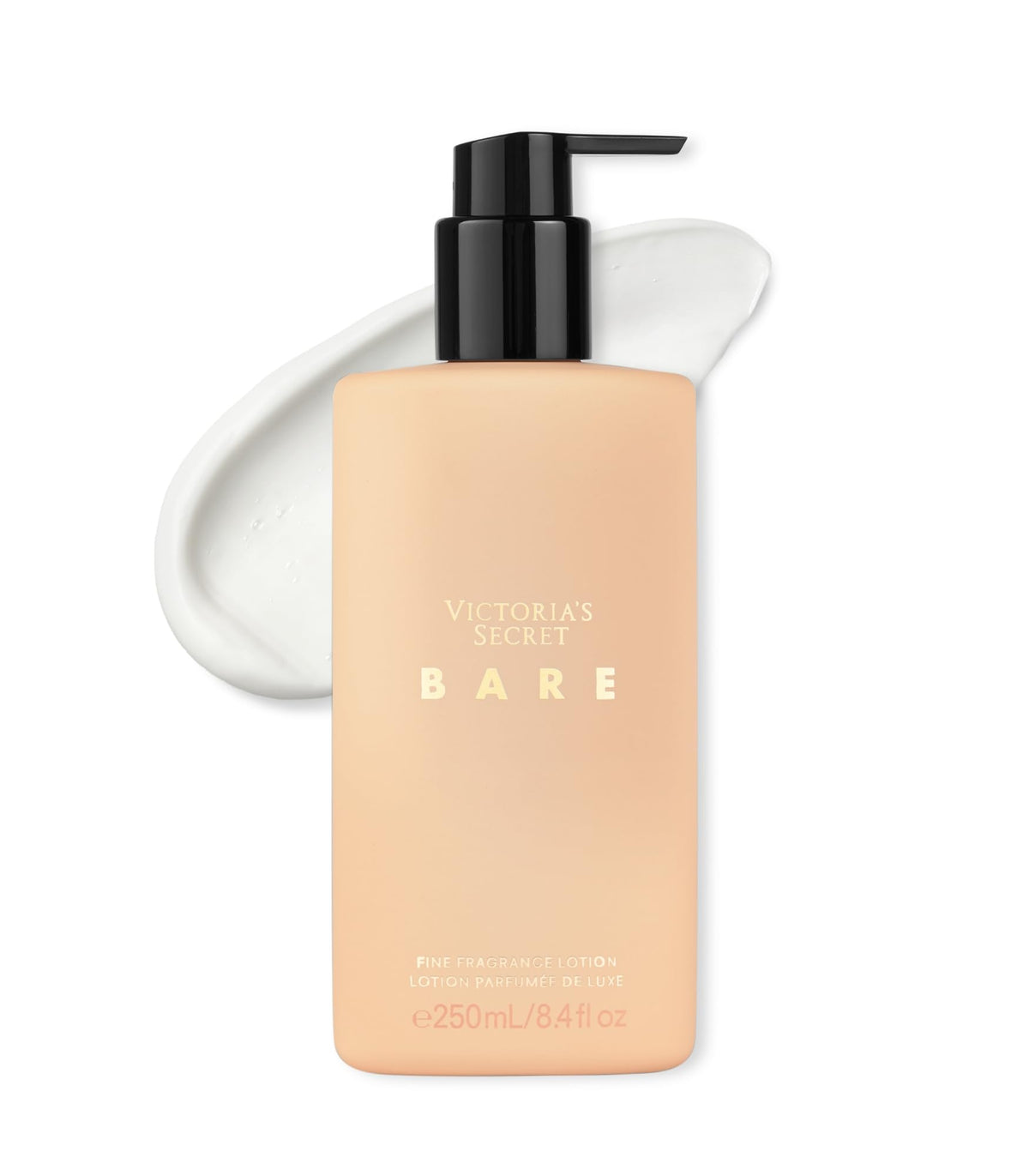 Victoria's Secret Bare Fragrance Lotion pump-application for quick, even scent