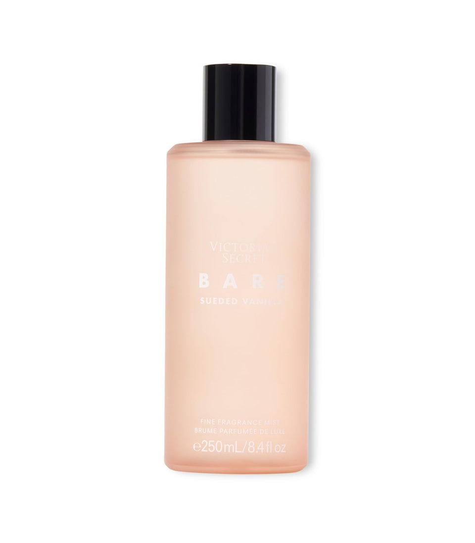 Victoria's Secret Bare Sueded Vanilla bottle close-up for daily refresh