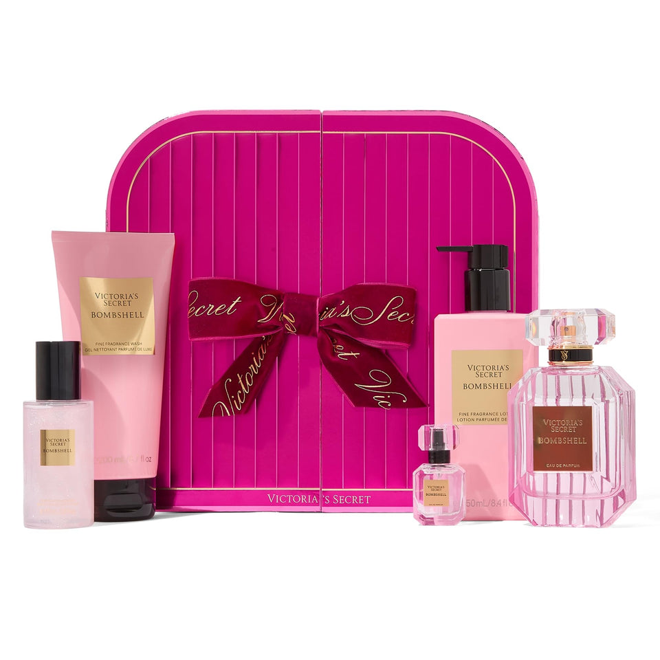 Victoria's Secret Bombshell mini EDP bottle for on-the-go fragrance touch-ups.