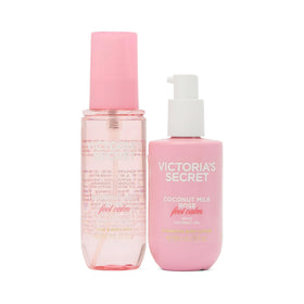 Victoria's Secret Coconut Milk Rose body lotion tube for hydrating skin and aroma