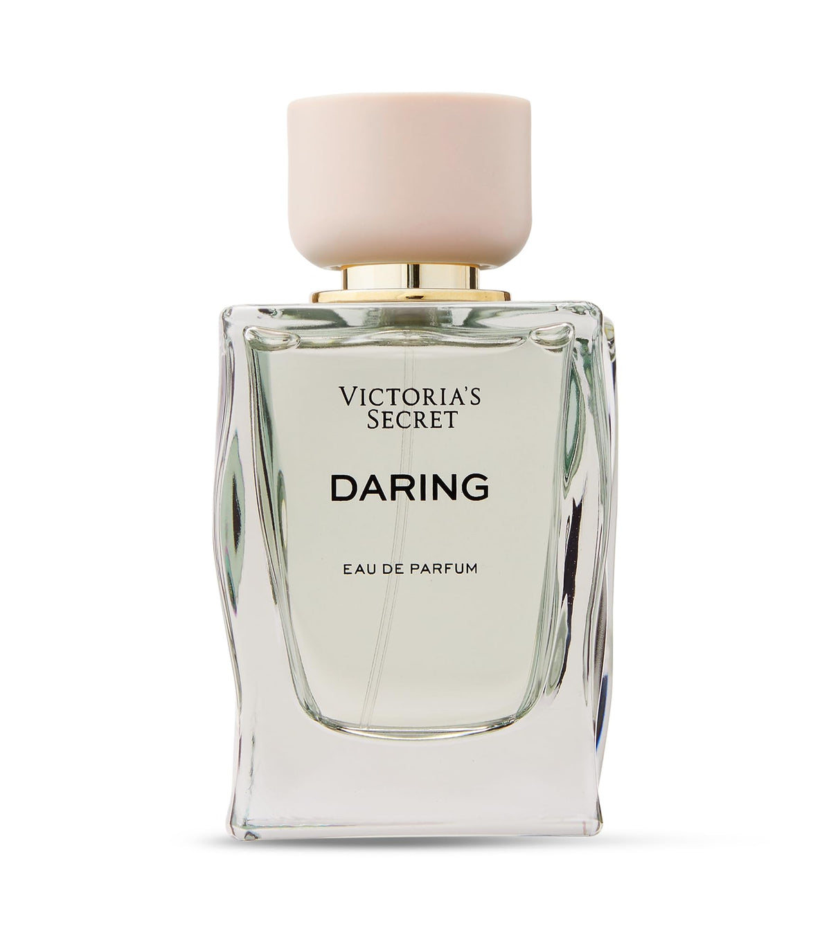 Victoria's Secret Daring bottle close-up highlighting glass shine and elegant cap