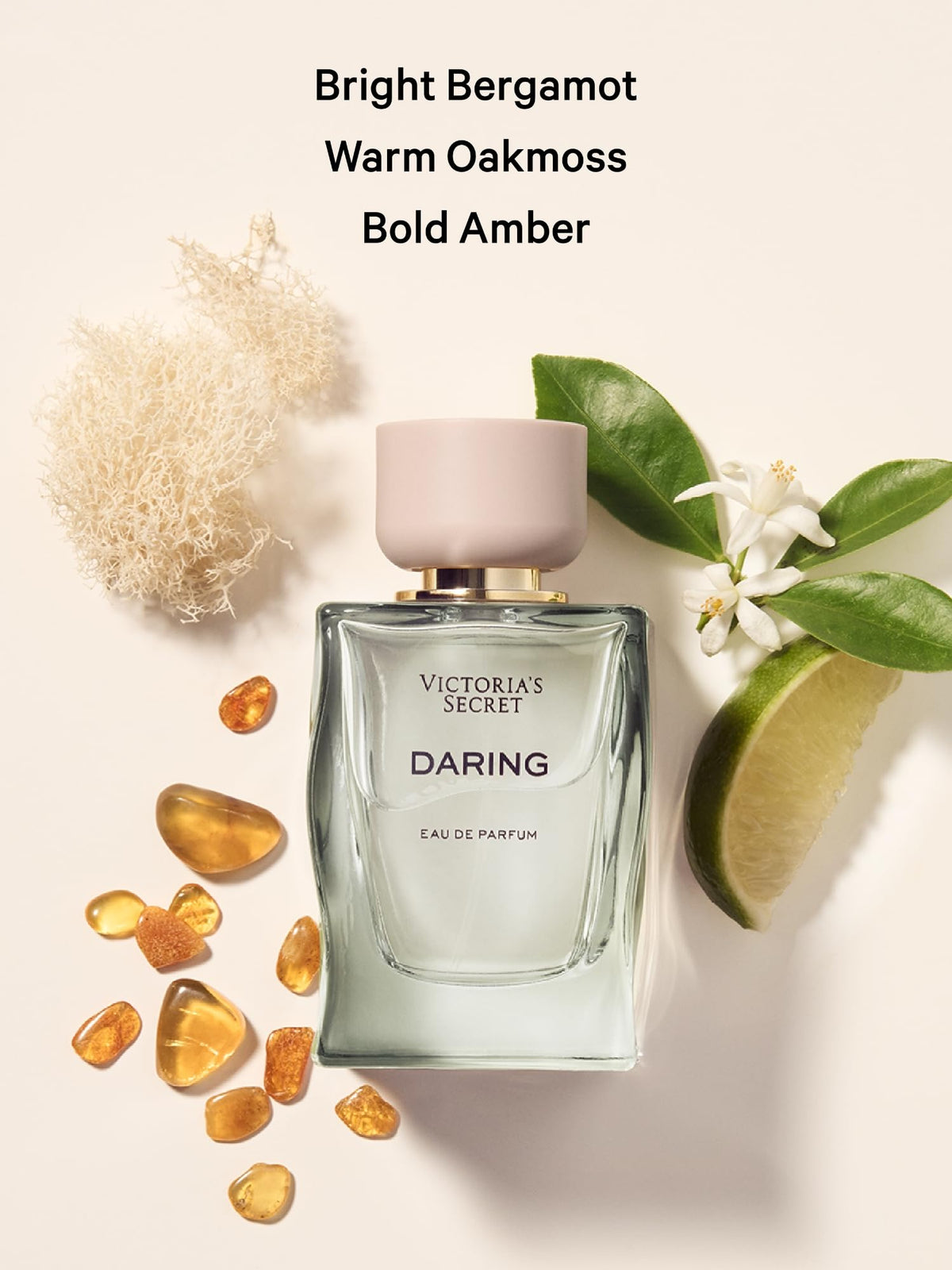 Victoria's Secret Daring Mist spray application shows airy freshness