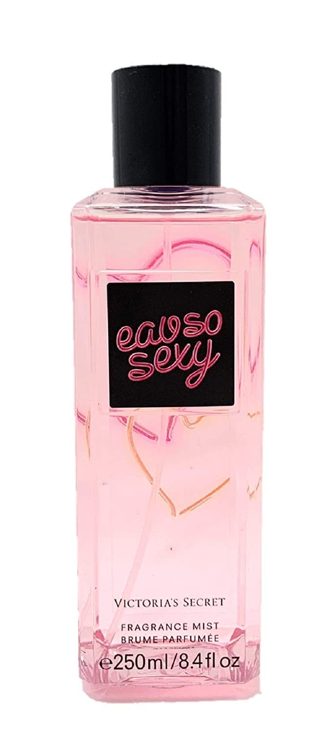 Victoria's Secret Eau So Sexy fragrance mist bottle with a light, refreshing scent for daily wear.