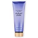 Victoria's Secret Midnight Bloom fragrance lotion close-up shows creamy texture for smooth skin.