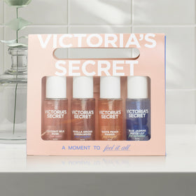 Victoria's Secret White Peach Mango mist for fruity, refreshing vibes.