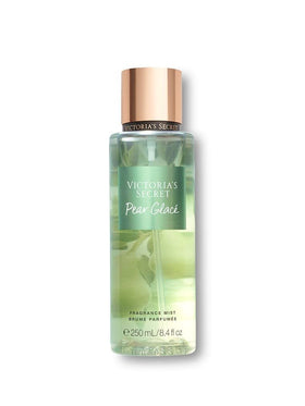 Victoria's Secret Pear Glace bottle display ideal for vanity or gifting.