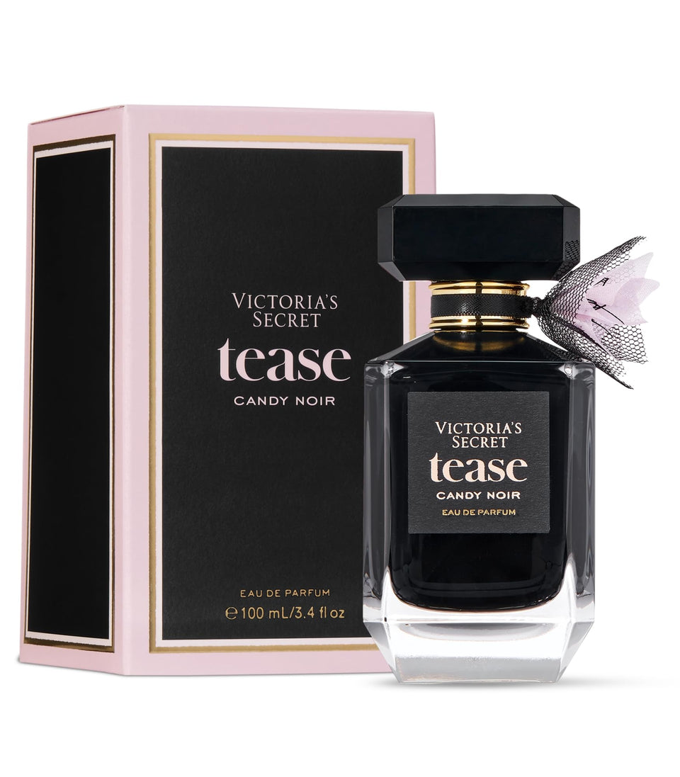 Victoria's Secret Tease Candy Noir bottle front for elegant evening wear.
