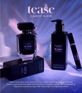 Victoria's Secret Tease Candy Noir on skin evokes a night-out mood.
