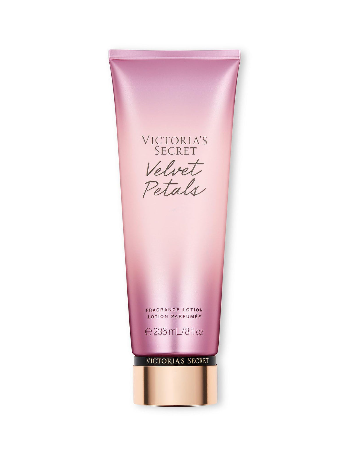Victoria's Secret Velvet Petals body lotion bottle with lush floral scent.