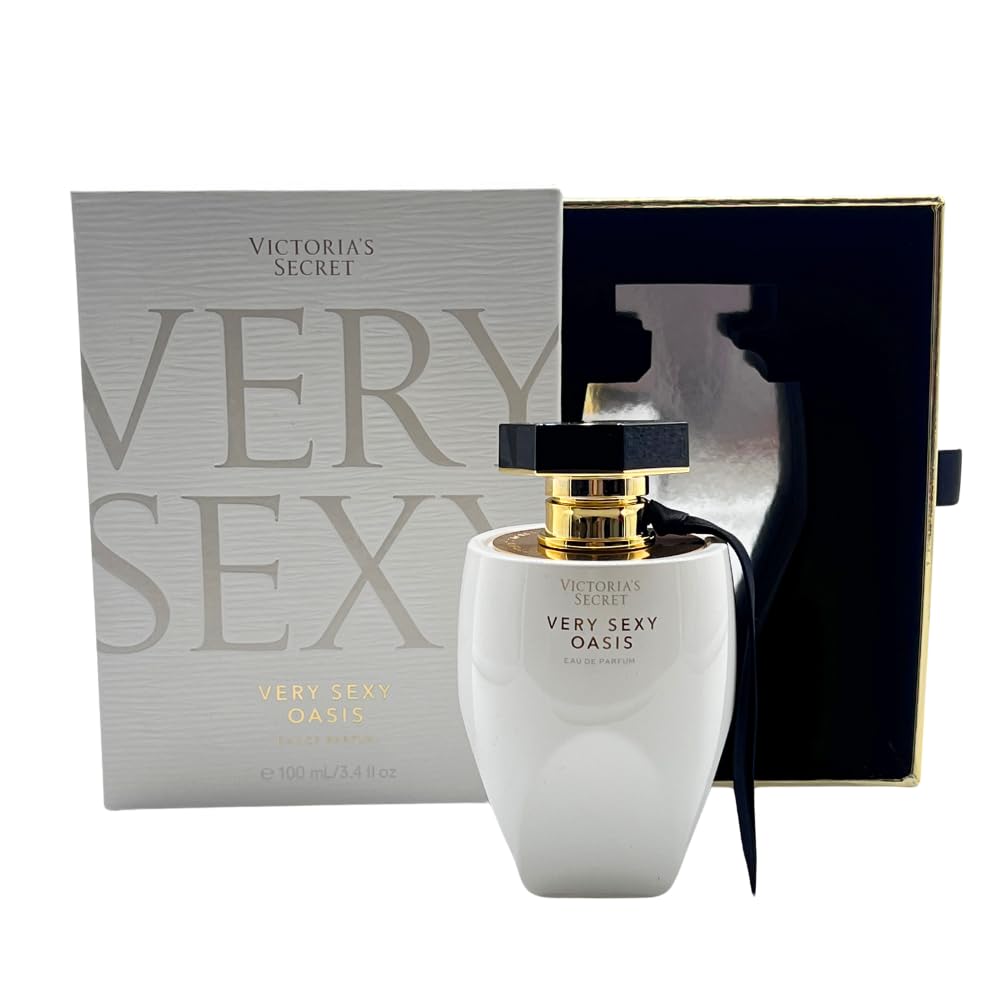 Victoria's Secret Very Sexy Oasis label emphasizes sophisticated floral notes.