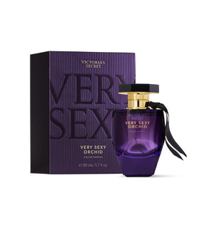 Victoria's Secret Very Sexy Orchid bottle glows with warm gourmand scent for evenings.