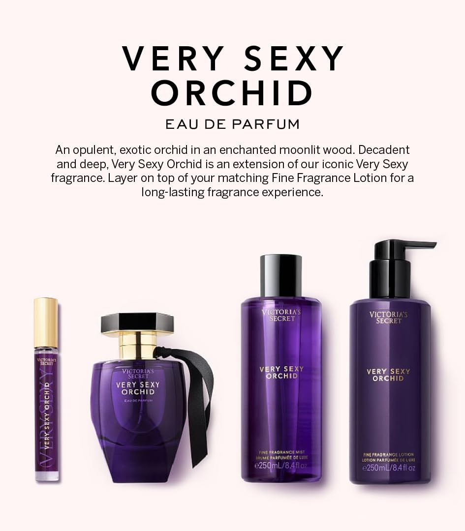Victoria's Secret Very Sexy Orchid splash demonstrates long-lasting aroma potential.