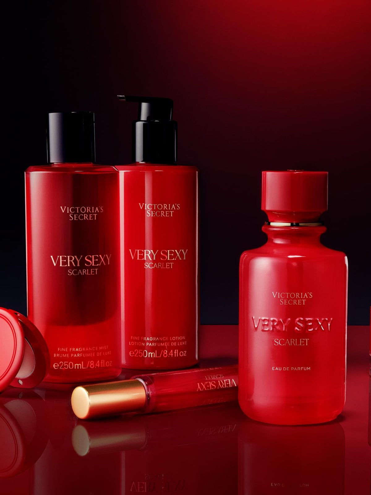 Victoria's Secret Very Sexy Scarlet jasmine blossoms highlight for an elegant evening fragrance.