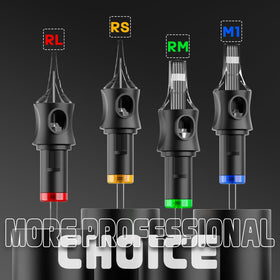 Vidattx Poseidon 1003RL-1009RL group provides sharp round liner tips for precise lines.