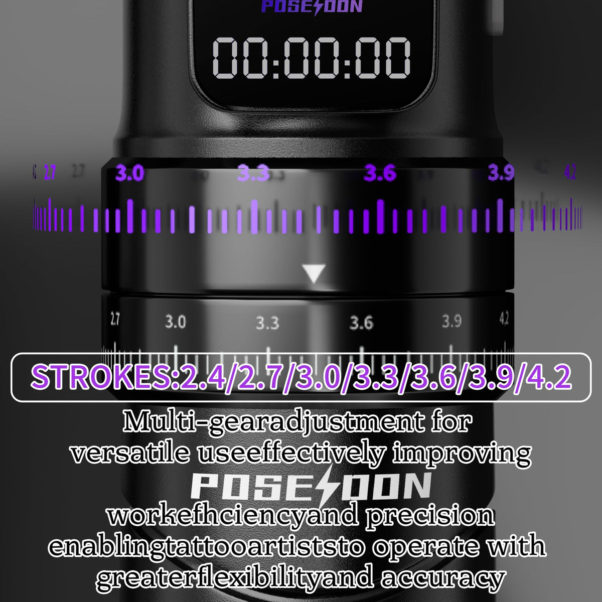 Vidattx Poseidon cartridges and needles offer variety for shading and outlining.