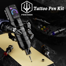 Vidattx Poseidon transfer paper supports accurate stencil transfer on skin.