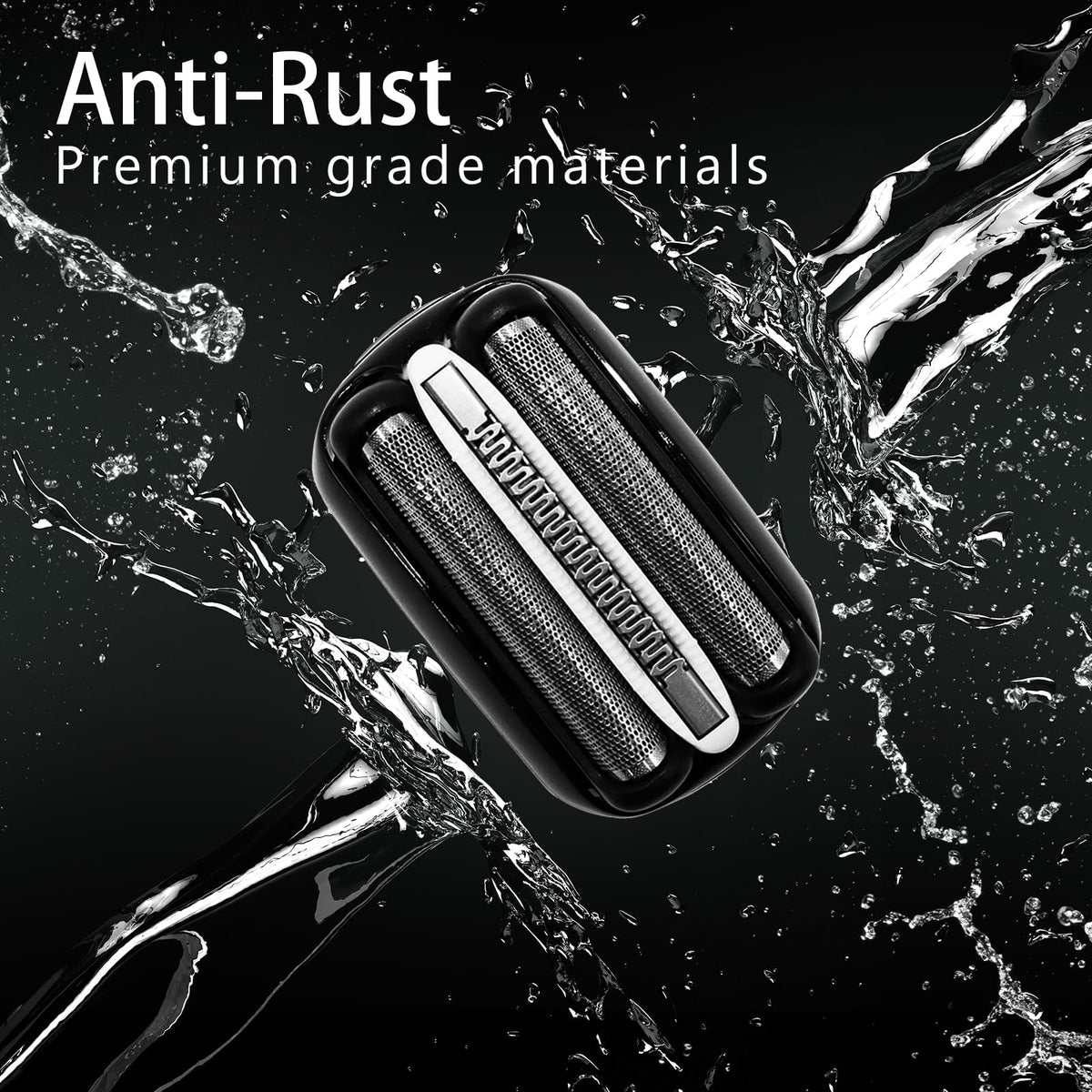 VIDSA S3 replacement head – waterproof and rust-resistant design for easy cleaning